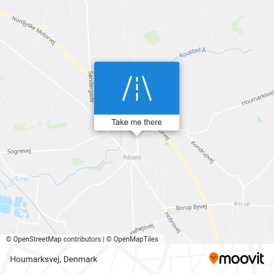 Houmarksvej map