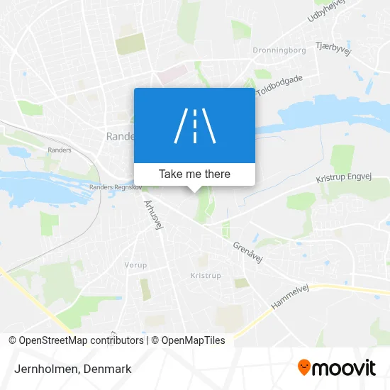 Jernholmen map