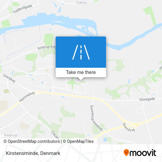 Kirstensminde map