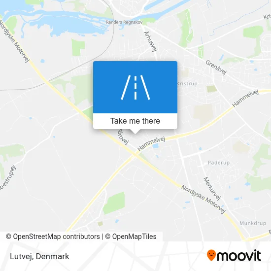 Lutvej map