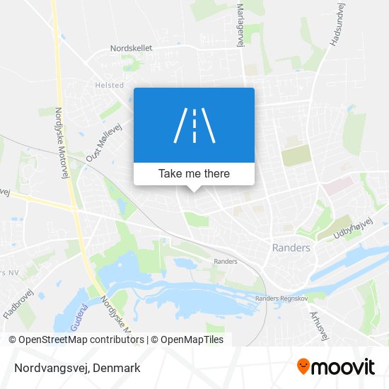 Nordvangsvej map