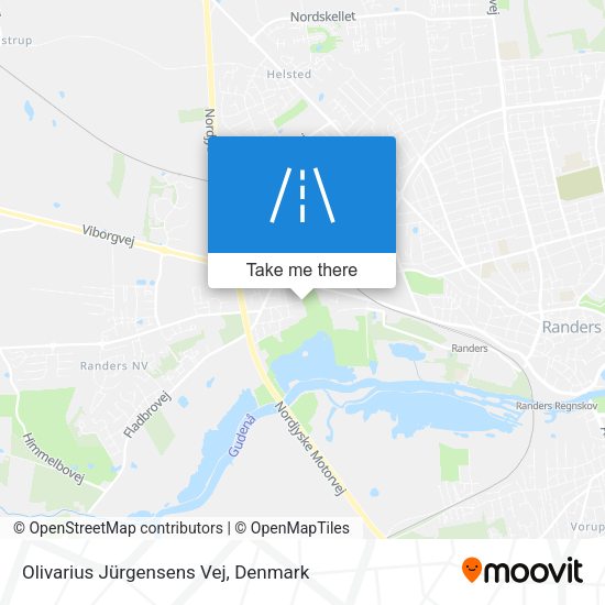 Olivarius Jürgensens Vej map