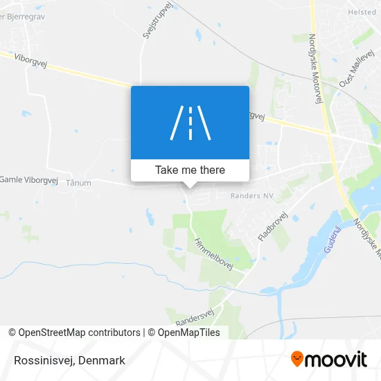 Rossinisvej map