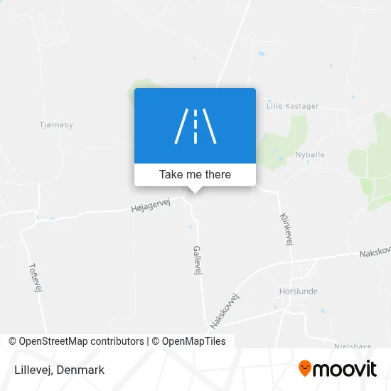 Lillevej map