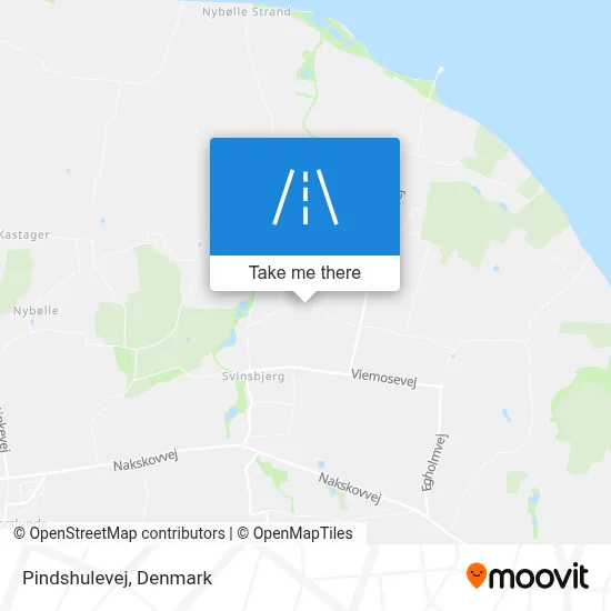 Pindshulevej map