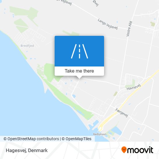 Hagesvej map