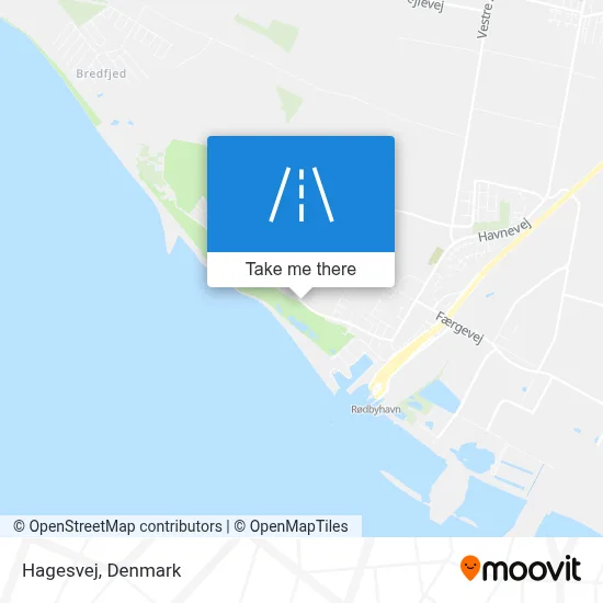 Hagesvej map
