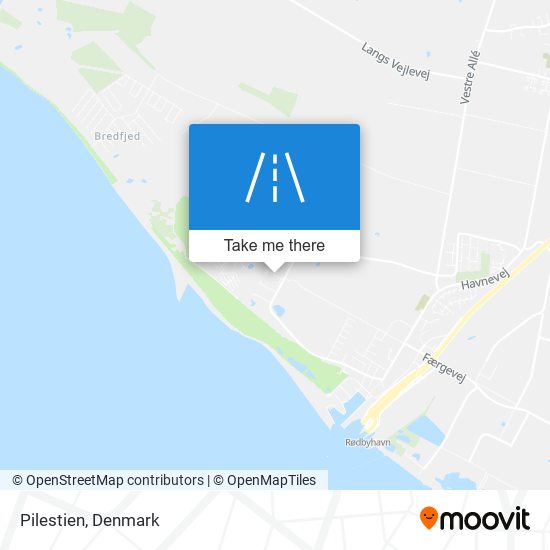 Pilestien map