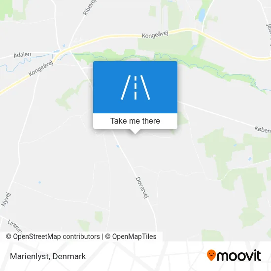 Marienlyst map