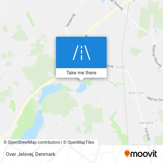 Over Jelsvej map