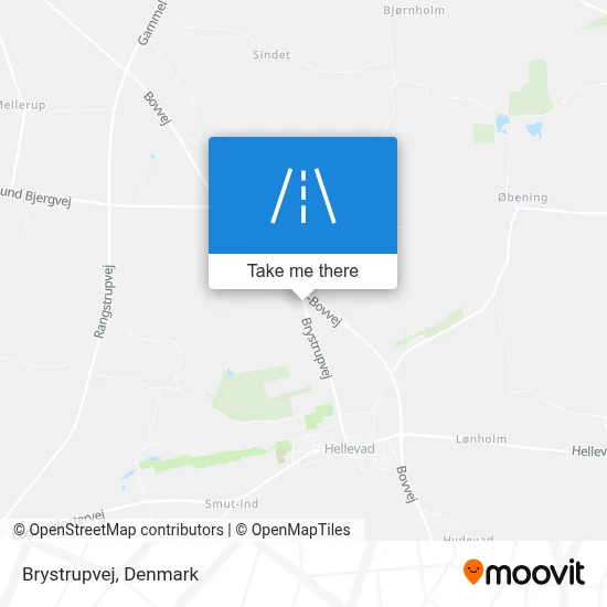 Brystrupvej map