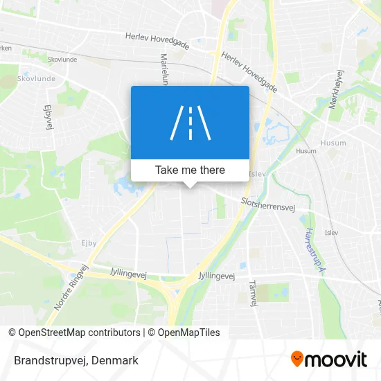Brandstrupvej map
