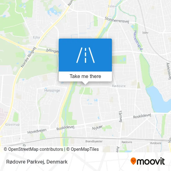 Rødovre Parkvej map