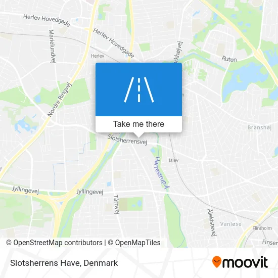 Slotsherrens Have map