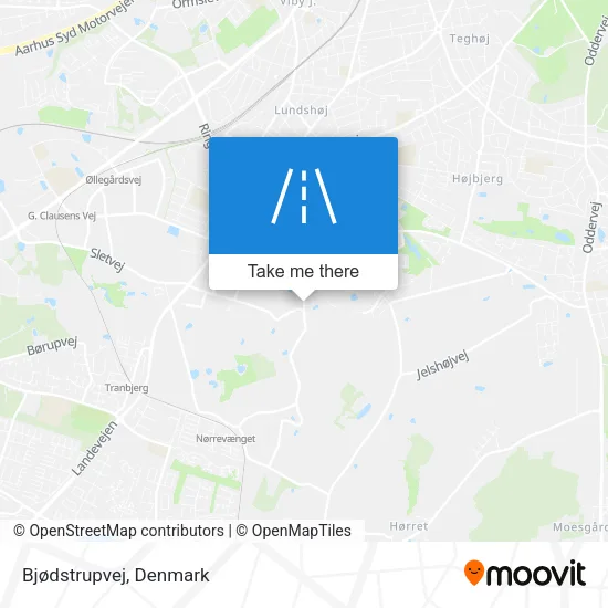 Bjødstrupvej map