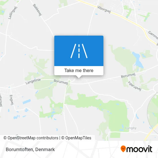 Borumtoften map