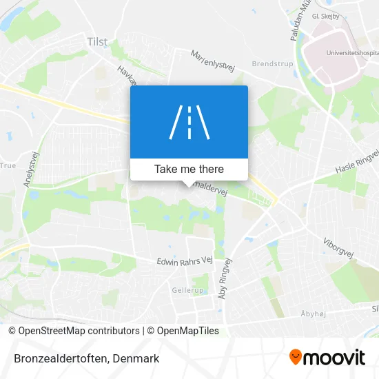Bronzealdertoften map