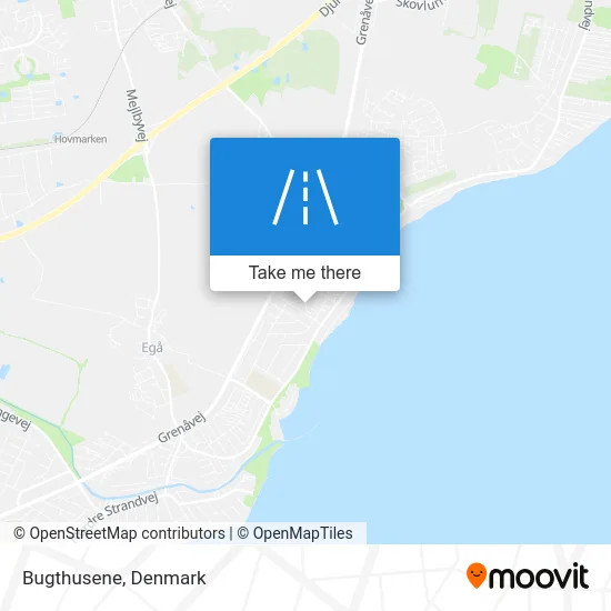 Bugthusene map