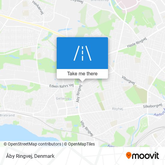 Åby Ringvej map