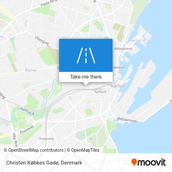 Christen Købkes Gade map