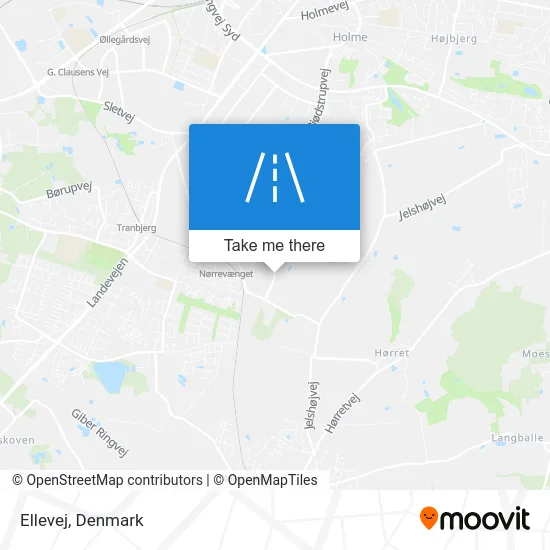Ellevej map