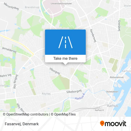Fasanvej map