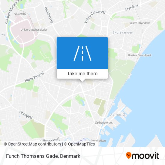 Funch Thomsens Gade map
