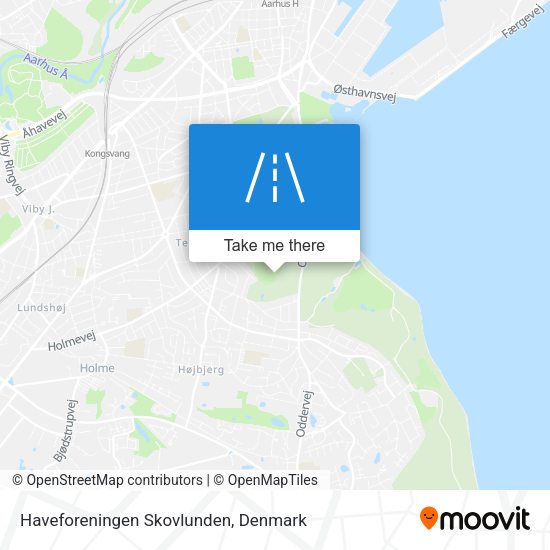 Haveforeningen Skovlunden map