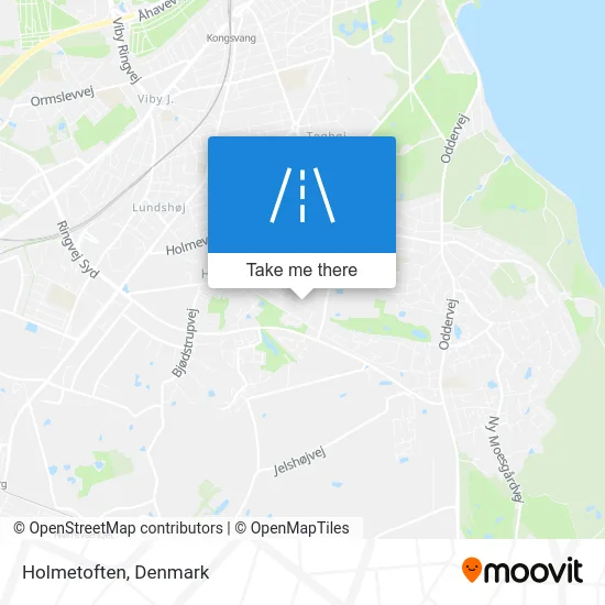 Holmetoften map