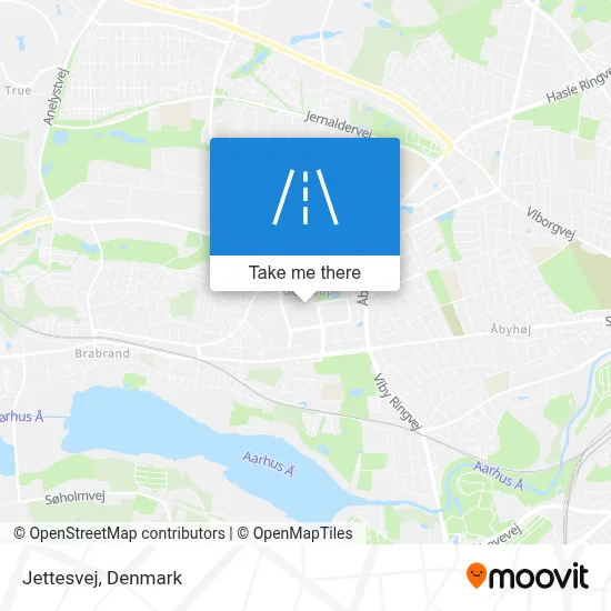 Jettesvej map