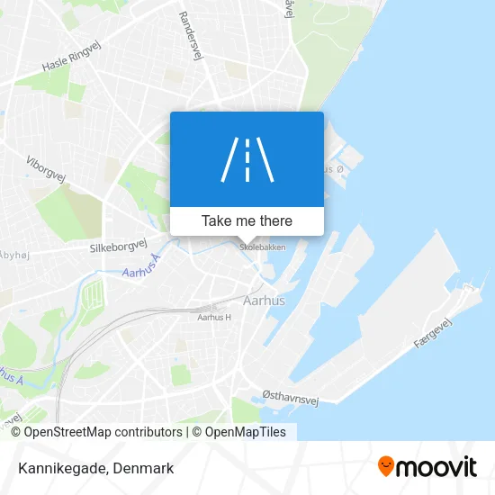 Kannikegade map