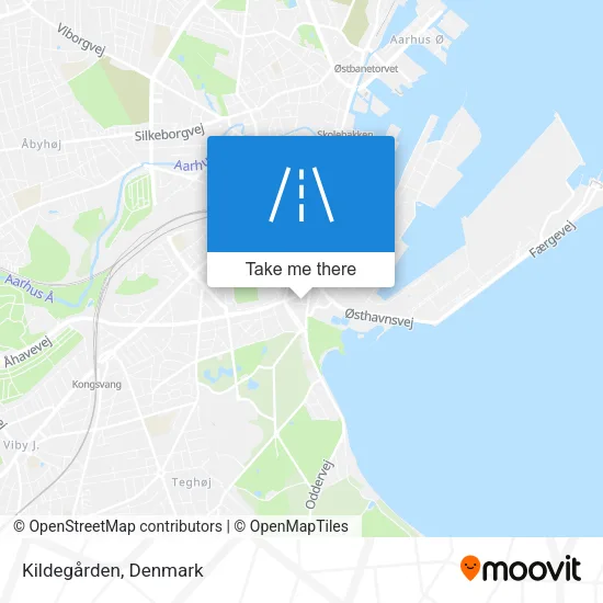 Kildegården map