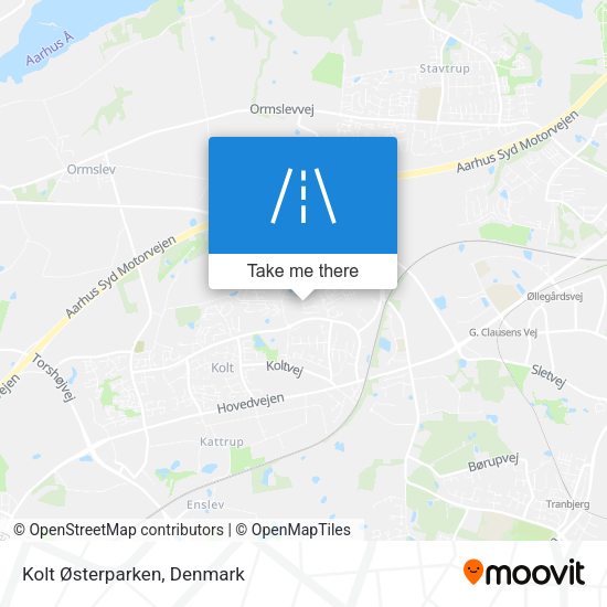 Kolt Østerparken map