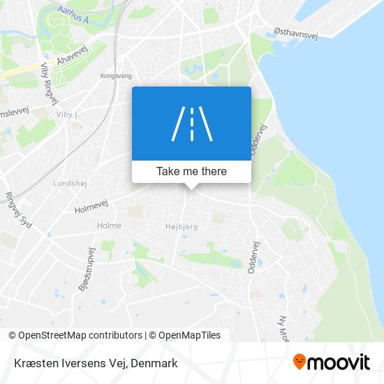 Kræsten Iversens Vej map