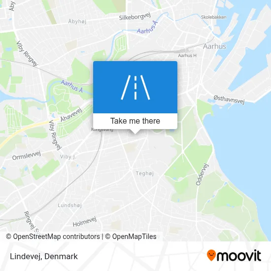 Lindevej map