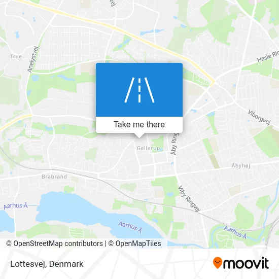 Lottesvej map
