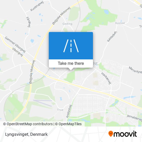 Lyngsvinget map