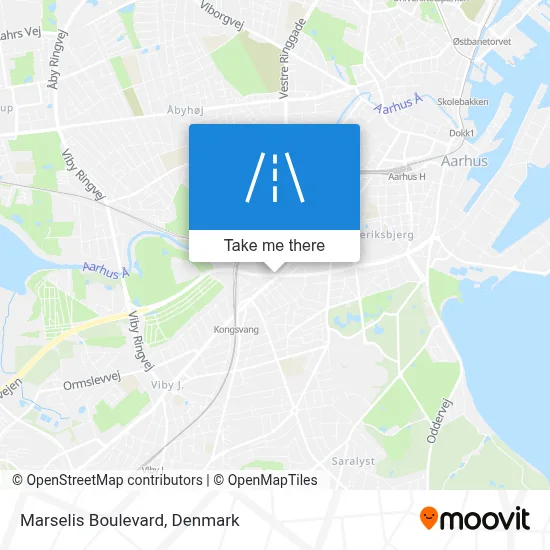 Marselis Boulevard map