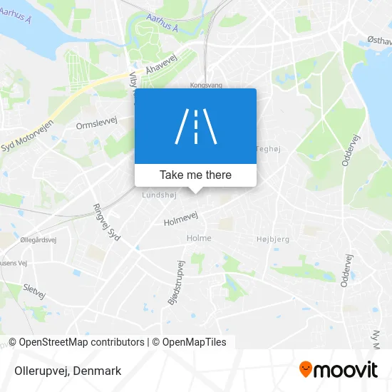 Ollerupvej map