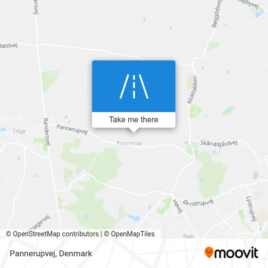 Pannerupvej map