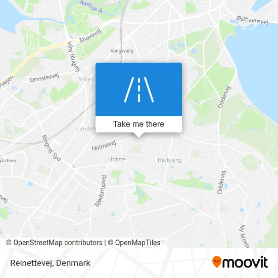 Reinettevej map