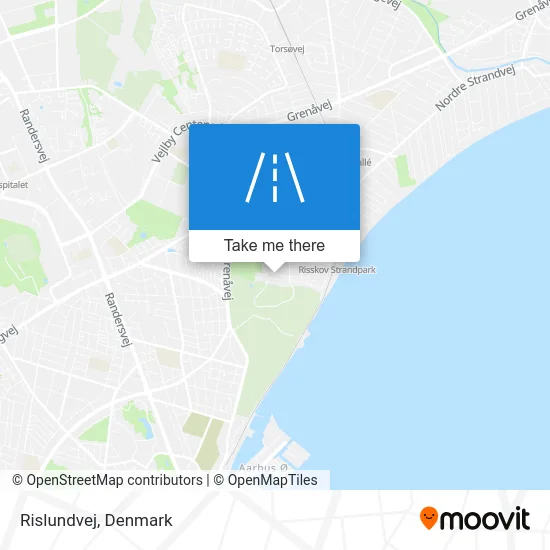Rislundvej map
