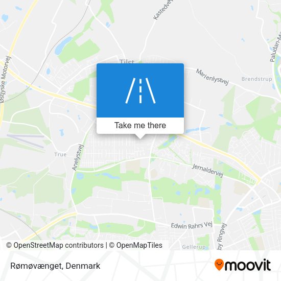Rømøvænget map