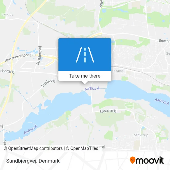 Sandbjergvej map