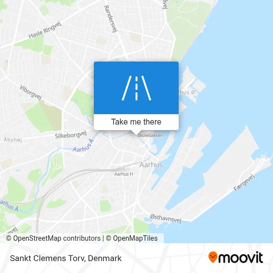 Sankt Clemens Torv map