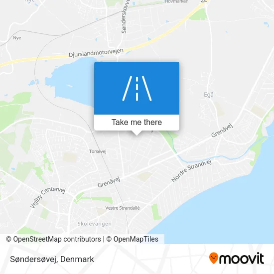 Søndersøvej map