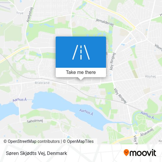 Søren Skjødts Vej map