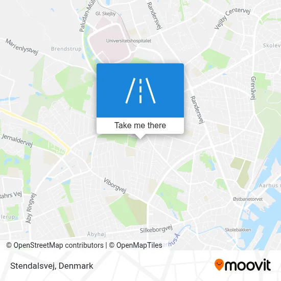 Stendalsvej map