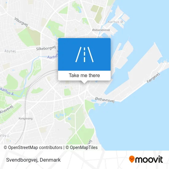 Svendborgvej map