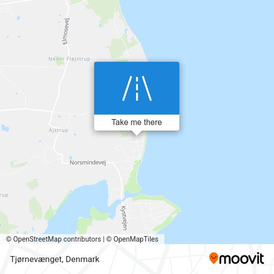 Tjørnevænget map